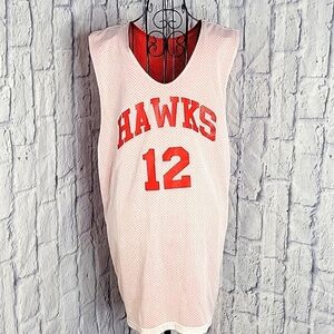 ALLESON‎ ATHLETIC ATLANTA HAWKS Reversible Jersey Numbers 12,13 Large
